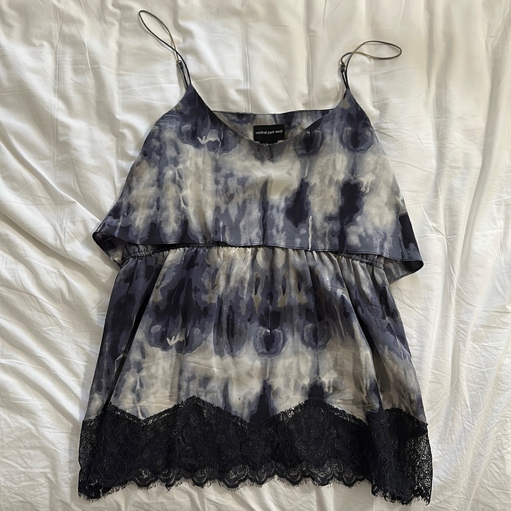 Silk Top - Size Large